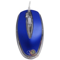 A4 Tech Op-3D-2 Mavi Ps-2 -Eski Tip- Kablolu Optik Mouse - A4TECH