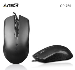 A4 Tech Op-760 Usb Siyah V-Track 1000 Dpı Mouse - A4TECH