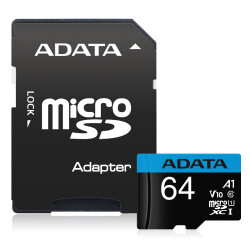 Adata 64GB Premier microSDXC Card with Adapter UHS-I Class10 V10 Hafıza Kartı - ADATA
