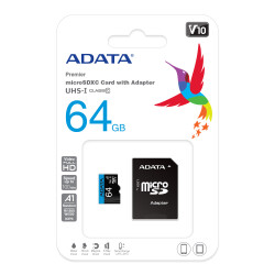 Adata 64GB Premier microSDXC Card with Adapter UHS-I Class10 V10 Hafıza Kartı - 2