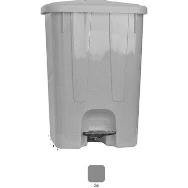 ARIMETAL PEDALLI ÇÖP KOVASI 1052 60 LT - 1