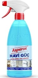 ASPEROX ÇOK AMAÇLI SPREY 1 LT MAVİ KİREÇ VE PAS - 