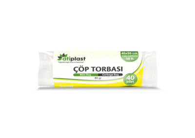 ATİPLAST ÇÖP TORBASI MİNİ 80GR 45X50 40'LI + - 1