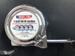 Bay-Tec Mk4146 5Mt 19MM Krom Şerit Metre - BAY-TEC