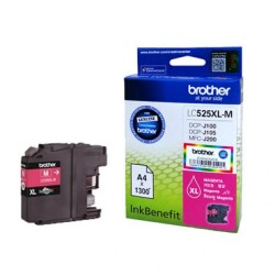 Brother LC535XLM Magenta Kırmızı 1.300 Sayfa Kartuş DCP-J105 MFC-J200 - BROTHER