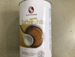 Cafe Salvador Coffee White Teneke 2000 gr (Kahve Beyazlatıcı) - CAFE SALVADOR