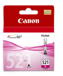 Canon CLI-521M Magenta Kırmızı Mürekkep Kartuş MP260-540-550-560-620-630 MX860-870 - CANON