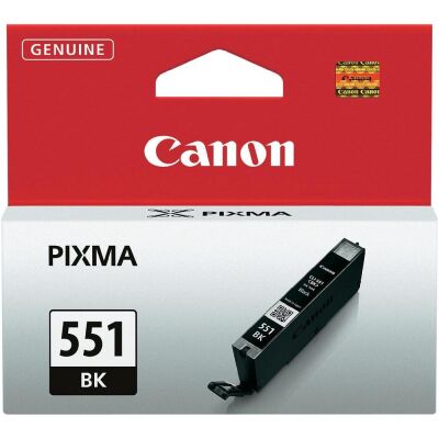 Canon CLI-551BK Black Siyah Mürekkep Kartuş IP7250 MX925 - 1