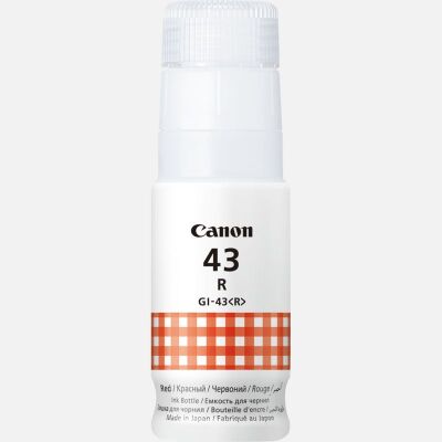 Canon GI-43R Red Kırmızı Şişe Mürekkep G540-G640 - 1