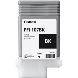 Canon PFI-107BK Black Siyah Plotter Kartuş IPF770-775 - CANON