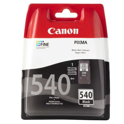 Canon PG-540 Black Siyah Mürekkep Kartuş MX375-390-395-435-475 MG2250-3250-3550 - 1