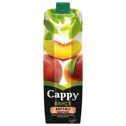 CAPPY ŞEFTALİ MEYVE SUYU 1 LT - 