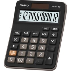 CASİO MX-12B-BK HESAP MAK. 12 HANE+ - 
