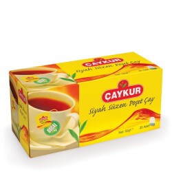 Çaykur Siyah Süzen Poşet Çay 2 gr 25 Adet (Net 50gr) - ÇAYKUR