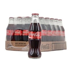 COCA COLA CAM ŞİŞE 250 ML 24'LÜ + - 