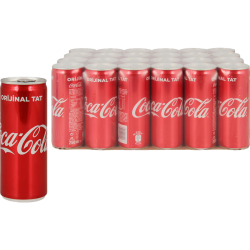 COCA COLA SLİM KUTU 200ml 24'LÜ + - 