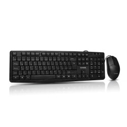 Dark DK-AC-KM1050 Türkçe Q Kablolu Ev & Ofis Slim Klavye & Mouse Set - DARK