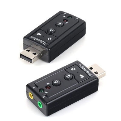 Dark DK-AC-USC71 USB2.0 7.1 Stereo Ses Efektli Ses Kartı (Windows ve MAC Destekli) - 1