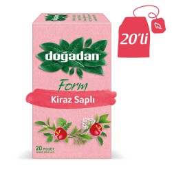 DOĞADAN KİRAZ SAPLI FORM BİTKİ ÇAYI 20 Lİ - Doğadan