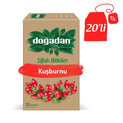 DOĞADAN KUŞBURNU BİTKİ ÇAYI 20 Lİ - 1