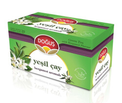 Doğuş Bergamot Yeşil Çay Süzen Poşet 20x1.75 gr - DOĞUŞ