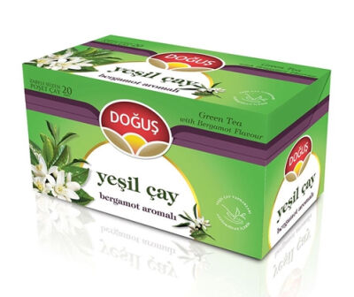 Doğuş Bergamot Yeşil Çay Süzen Poşet 20x1.75 gr - 1