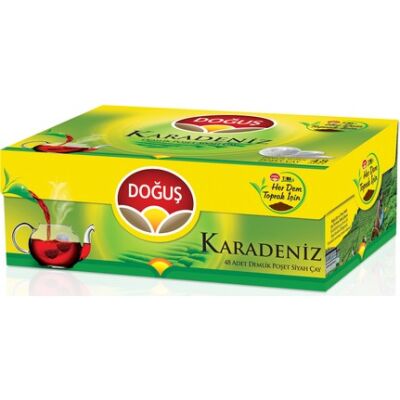 Doğuş Karadeniz Demlik Poşet Çay 48x3.2 gr Bergamot Aromalı - 1