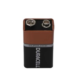 Duracell 9 Volt Pil 1'li - 4