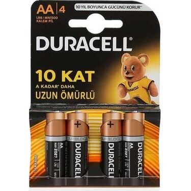 Duracell AA Kalem Pil 4'lü - 1