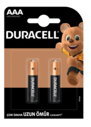 Duracell AAA İnce Pil 2'li - Duracell