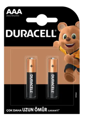 Duracell AAA İnce Pil 2'li - 1