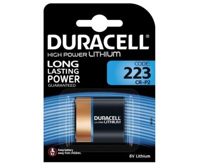 Duracell DL223A/CRP2 Pil 1'li - 2
