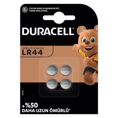 DURACELL LR44/AG13 ALKALİN PİL 4LÜ - 2