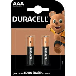 DURACELL PİL AAA 2'Lİ - 