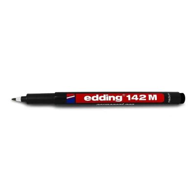 EDDİNG ASETAT KALEMİ 142-M SİYAH + - 1