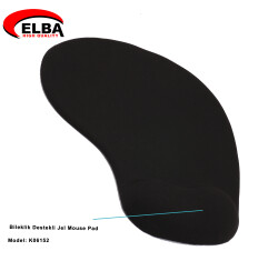 Elba K06152 Bileklikli Jel Mouse Pad Siyah - 2