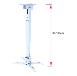 Elba PS02B 60cm-100cm Projeksiyon Tavan Askı Aparatı - 2