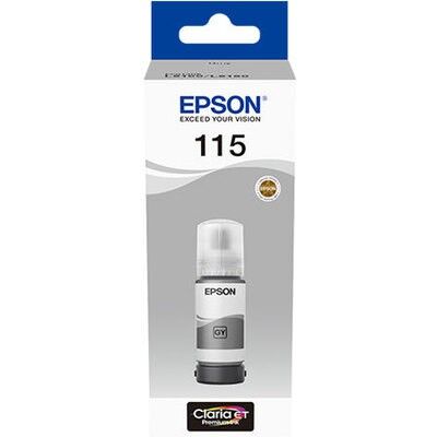 Epson 115 Grey Gri Şişe Mürekkep T07D54A L8160-L8180 - 1
