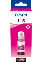 Epson 115 Magenta Kırmızı Şişe Mürekkep T07D34A L8160-L8180 - EPSON