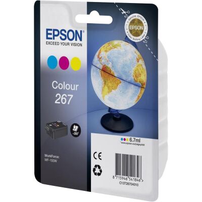 Epson 267 Renkli Mürekkep Kartuş t26704010 - 1