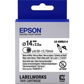 Epson LK-7WBN Standard Beyaz Üzeri Siyah 36MM 9Metre Etiket - 1