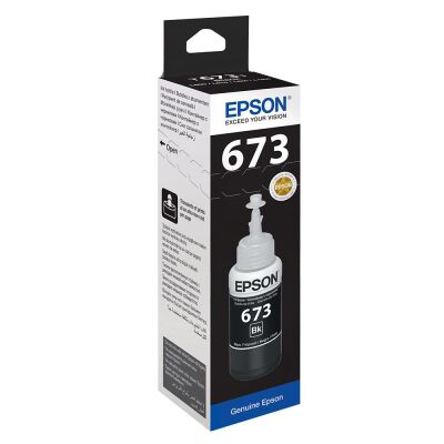Epson T6731 Black Siyah Şişe Mürekkep T67314A - 1