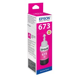 Epson T6733 Magenta Kırmızı Şişe Mürekkep T67334A - EPSON