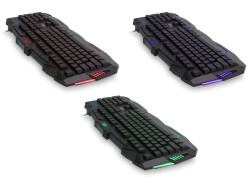 Everest KM-810 Siyah Q Usb Kablolu Multimedya Gaming Klavye Mouse Set 3 Farklı Aydınlatmalı - 2