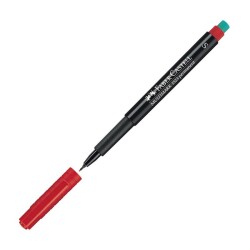 FABER 1523 ASETAT KALEMİ S KIRMIZI - 