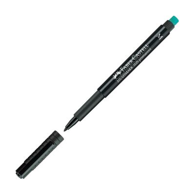 FABER 1525 ASETAT KALEMİ M SİYAH - 1