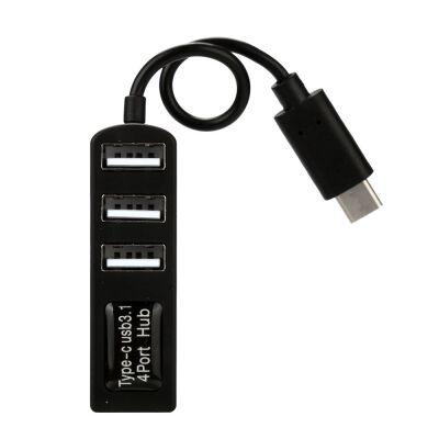 Gabble GAB-UT3101 4 Port Type-C Usb 3.1 Hub - 1