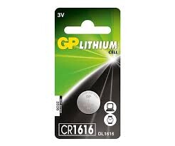 Gp CR1616-U1 3V Lityum Düğme Pil Tekli Paket - GP