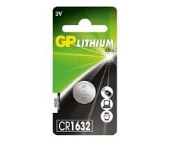 Gp CR1632-U1 3V Lityum Düğme Pil Tekli Paket - 1