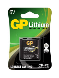 GP CRP2 6V Lityum Fotoğraf Makinesi Pili - GP
